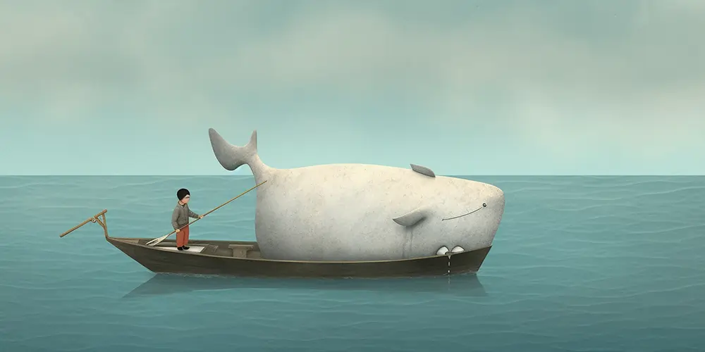 Catching a whale - Best AI Art Generators